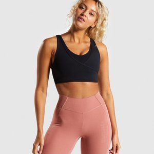 Gymshark Studio Black Sports Bra